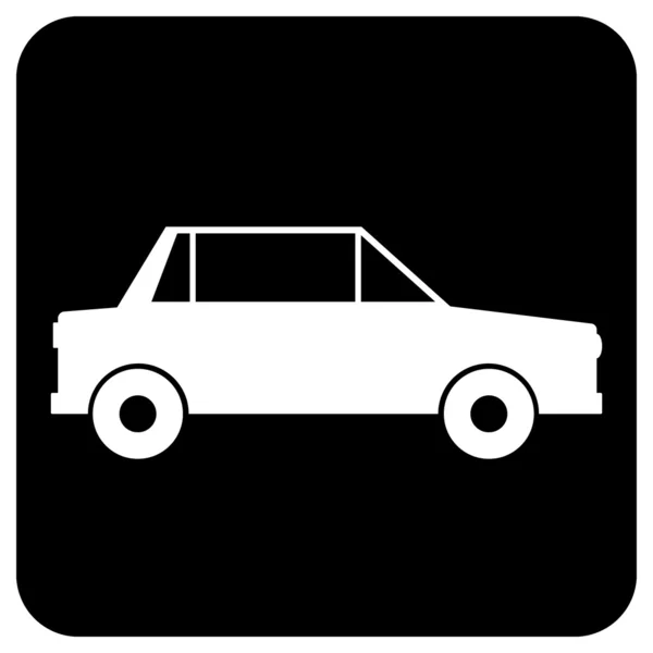 Кнопка автомобиля — стоковый вектор