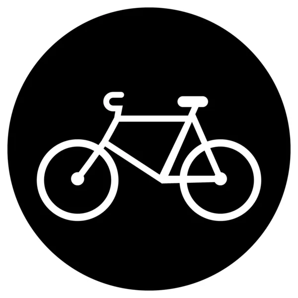 Bisiklet simgesi — Stok Vektör