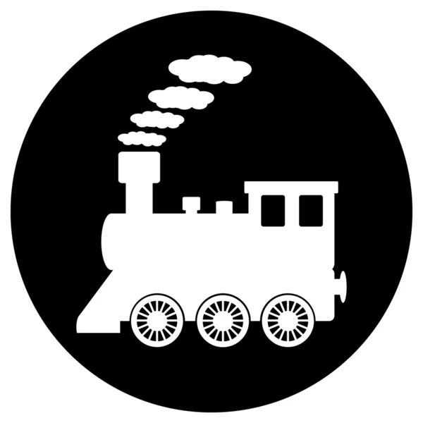 Botón de locomotora — Archivo Imágenes Vectoriales