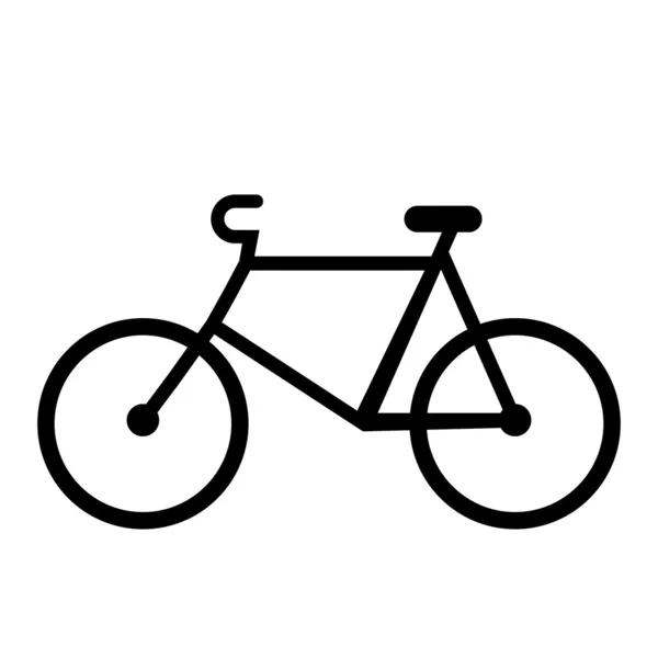 Fahrrad-Ikone — Stockvektor