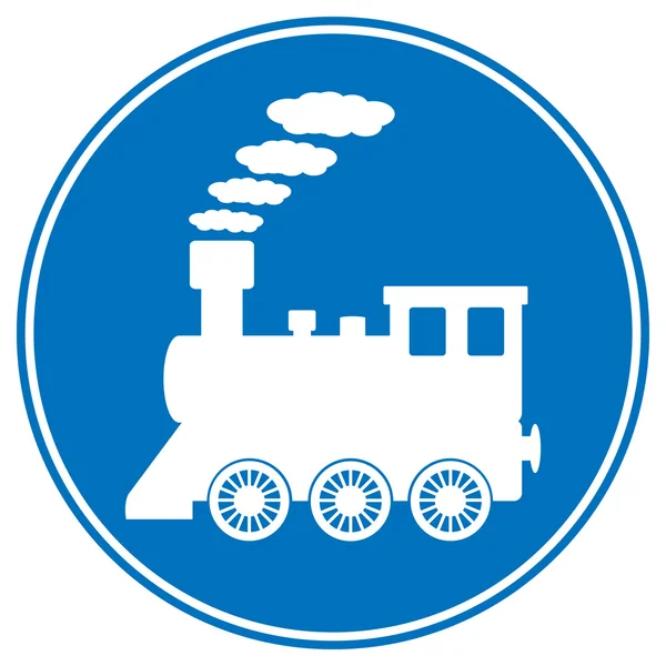 Bouton de locomotive — Image vectorielle