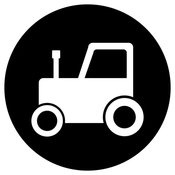 Traktor-knappen — Stock vektor