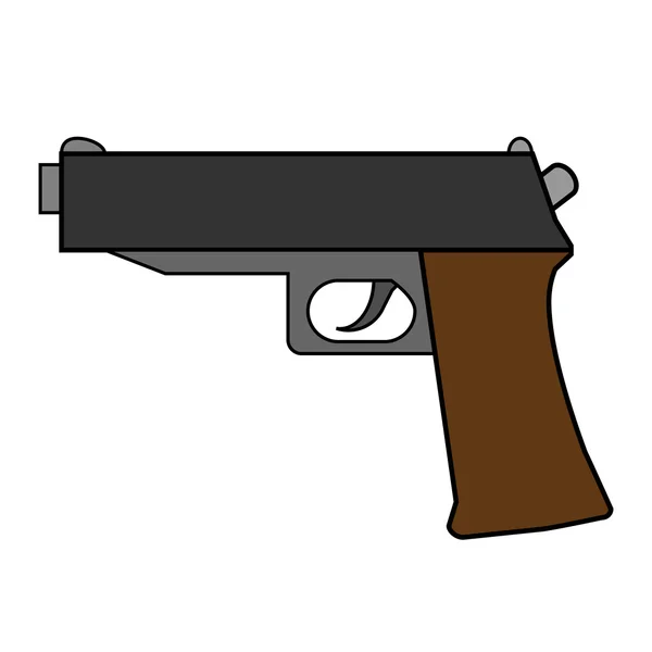 Icono de pistola — Archivo Imágenes Vectoriales