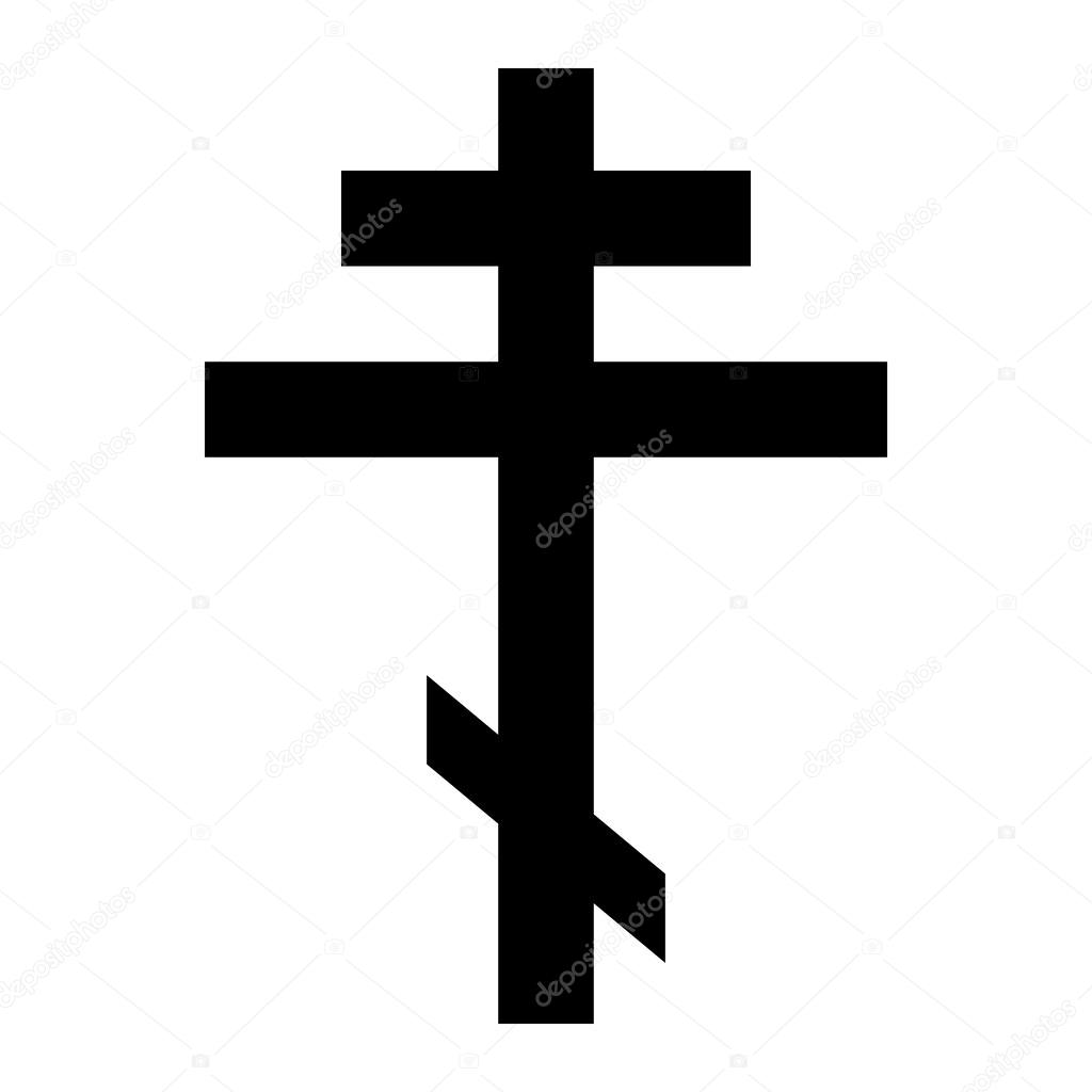 Religious orthodox cross