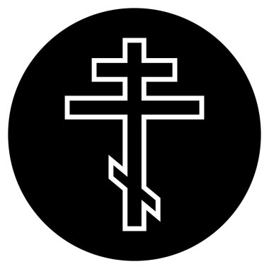 Dini Ortodoks çapraz düğmesi