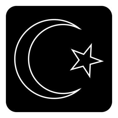 yıldız ve hilal düğmesi