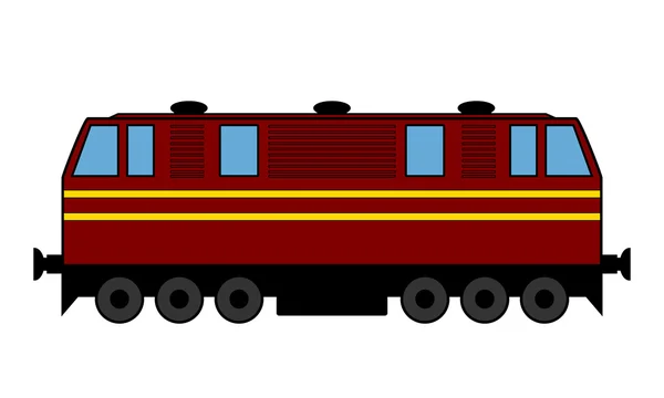 Icône de locomotive — Image vectorielle