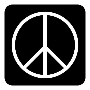 Barış sembolü buttom