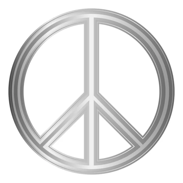 Friedenssymbol — Stockvektor