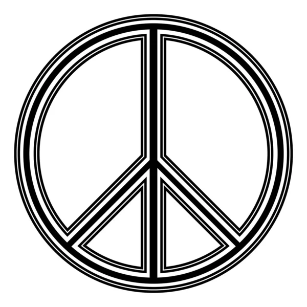 Béke-szimbólum — Stock Vector