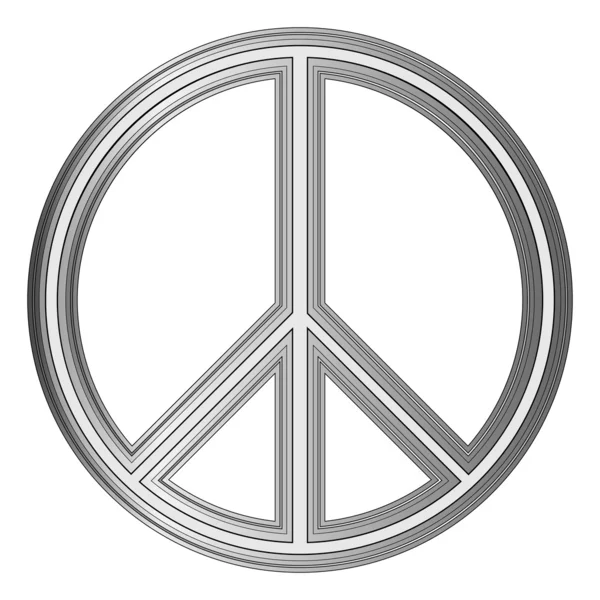 Peace symbol — Stock Vector