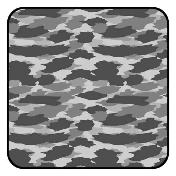 Camouflage knop — Stockvector