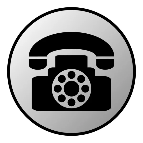 Botón de teléfono — Archivo Imágenes Vectoriales
