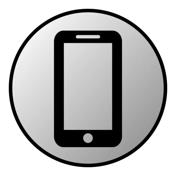 Phone button — Stock Vector
