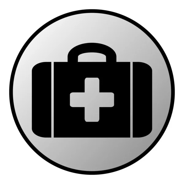 Botón de primeros auxilios — Archivo Imágenes Vectoriales