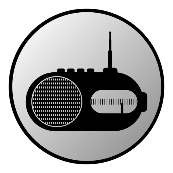 Botón de radio — Vector de stock