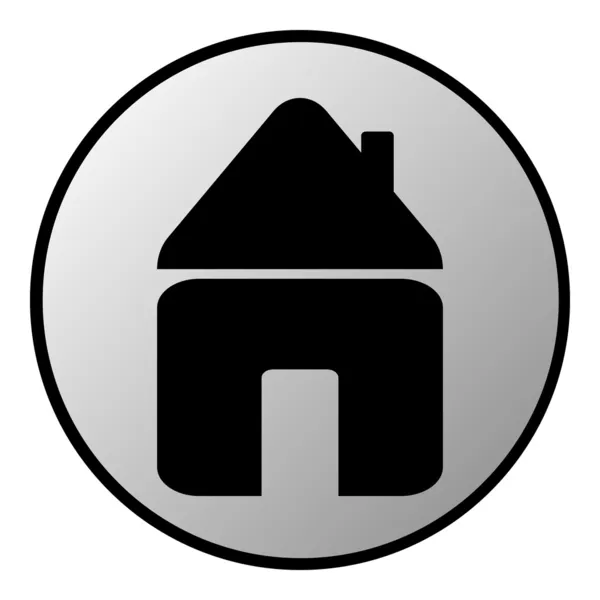 Ikona domova — Stockový vektor