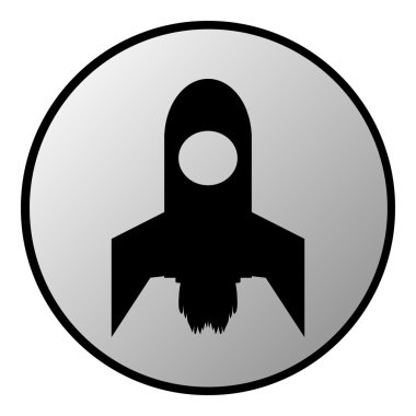 başlangıç roket düğmesi