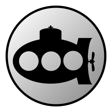 Submarine icon clipart
