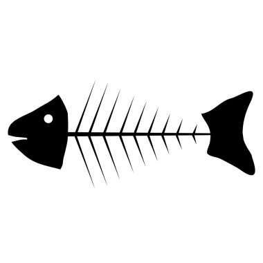iskelet balık simgesi