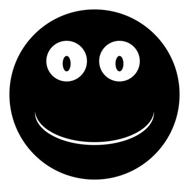 gülümsemek yüz daire simgesi