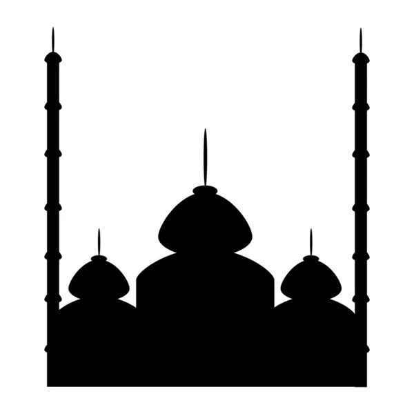 Moskee pictogram — Stockvector