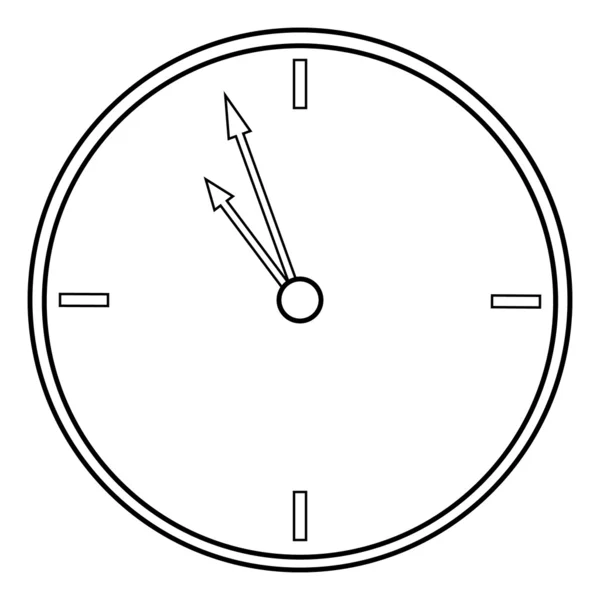 Icono del reloj — Archivo Imágenes Vectoriales