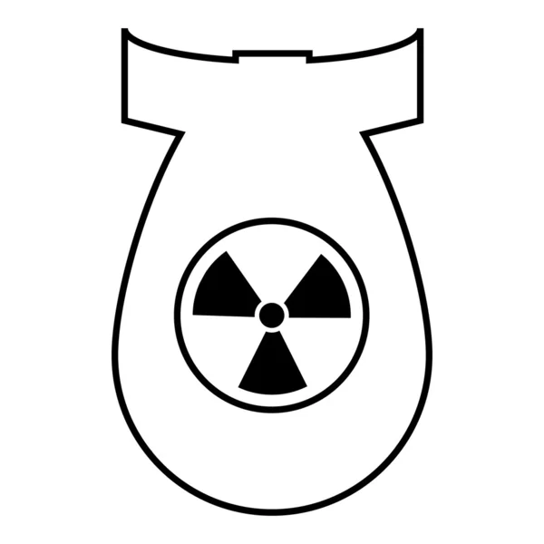 Icône de bombe — Image vectorielle