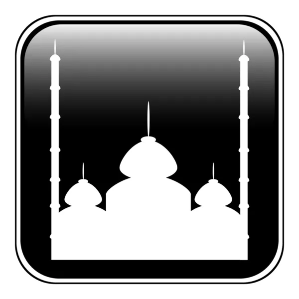 Moskén knappen — Stock vektor