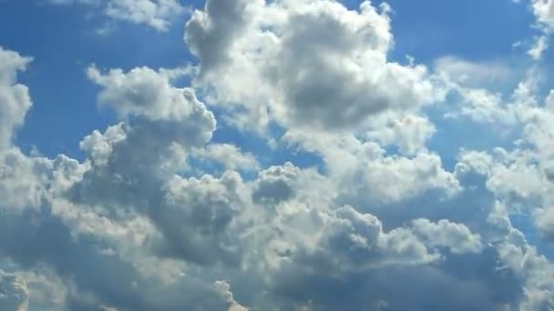 Zeitraffer der Wolken — Stockvideo