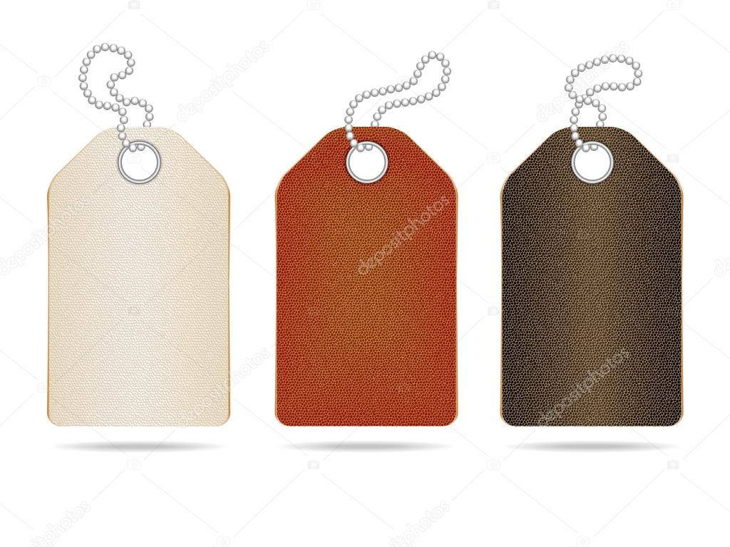 leather labels