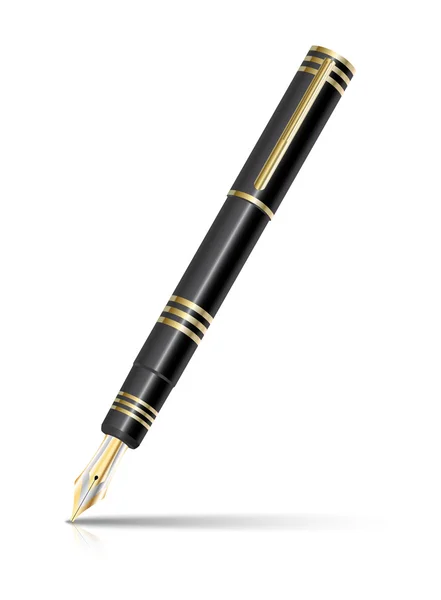 Inkt pen — Stockvector