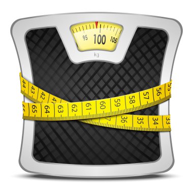 Scales Diet Concept clipart