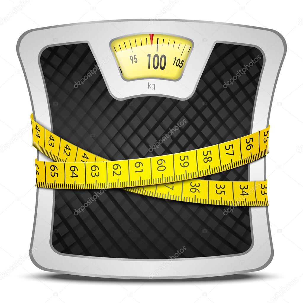 Scales Diet Concept