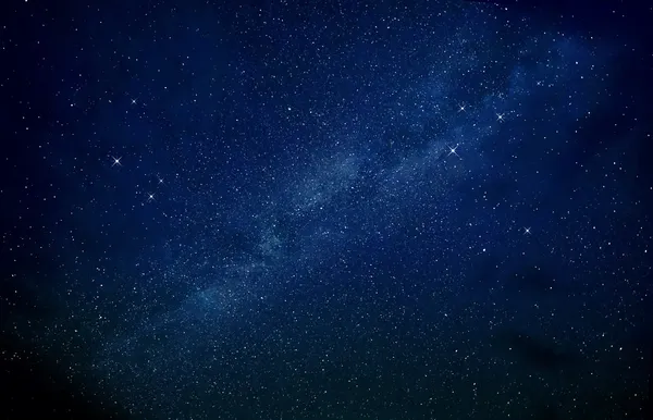 En bild av en ljusa stjärnor bakgrund — Stockfoto