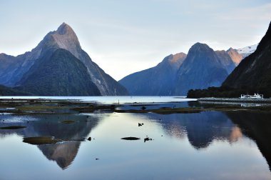milford sound, New Zealand clipart