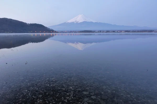 Mt fuji am frühen Morgen — Stockfoto