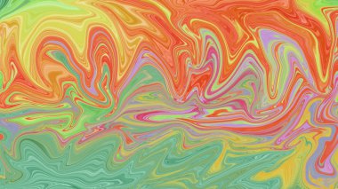 Soyut renk dalga ve mermer desen dokusunu sıvılaştır