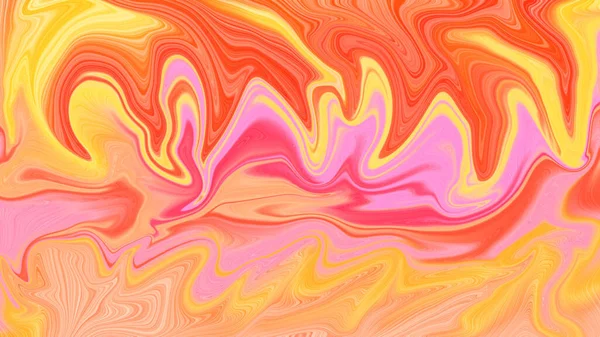 Abstract Color Liquify Wave Marble Pattern Texture — Stock Photo, Image