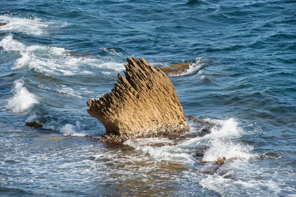 rock - bonifacio corsica, Fransa deniz ışık