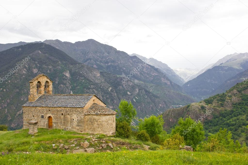 Church in Vall de Boi, Catalonia