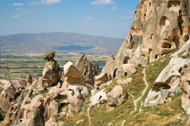 Uçhisar görünümünü