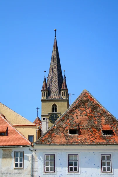 Architecture in the center of Sibiu — Stock Photo, Image