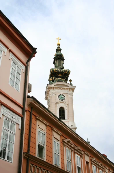 View of old Novi Sad in Serbia — Stock Photo, Image