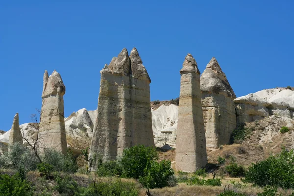 Vallei van liefde in Cappadocië — Stockfoto