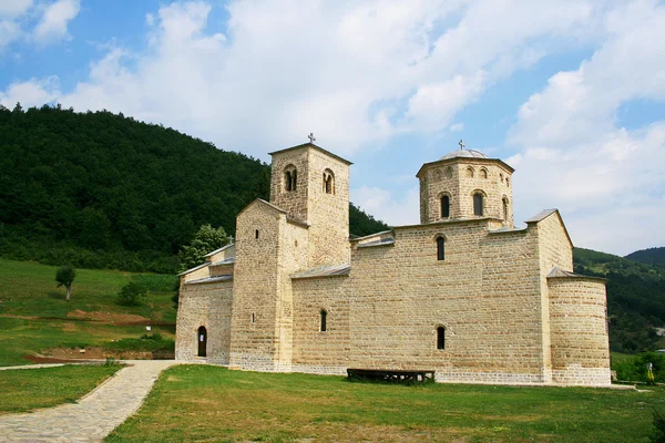 Monastery Djurdjevi Stupovi — Stock Photo, Image