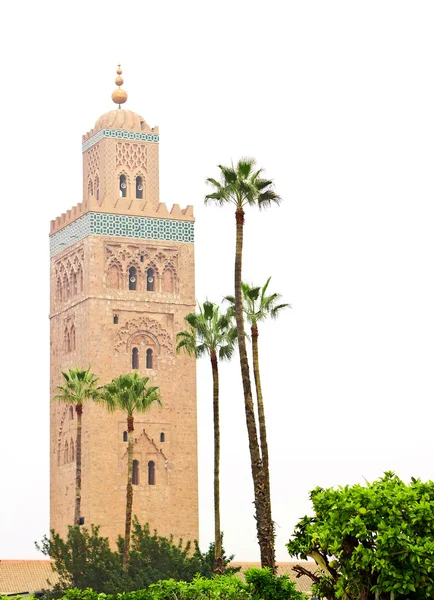 Mesquita de Koutoubia em Marrakech — Fotografia de Stock