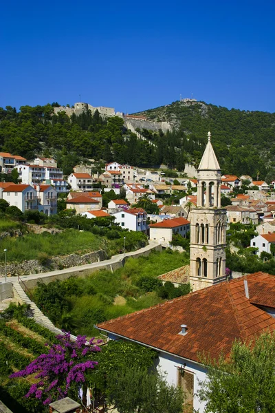 Hvar town in Croatia — Stock Photo, Image