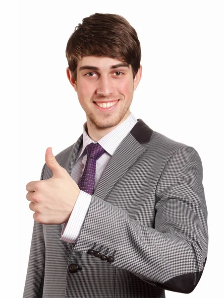 Happy young handsome man — Stock Photo, Image