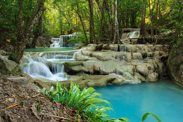 Erawan waterfall — Stock Photo, Image